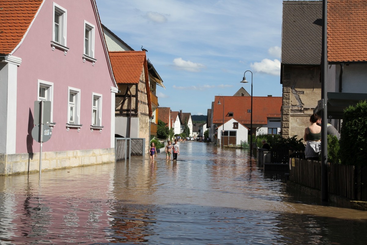 Hochwasser in Willersdorf